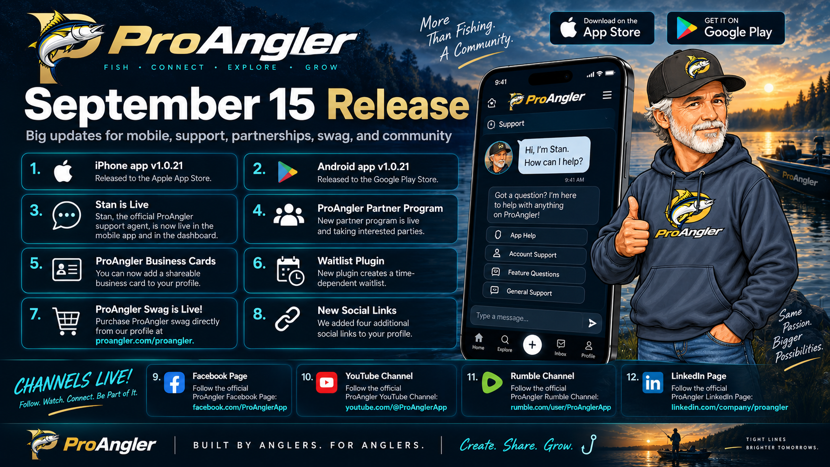 ProAngler September 15 Release